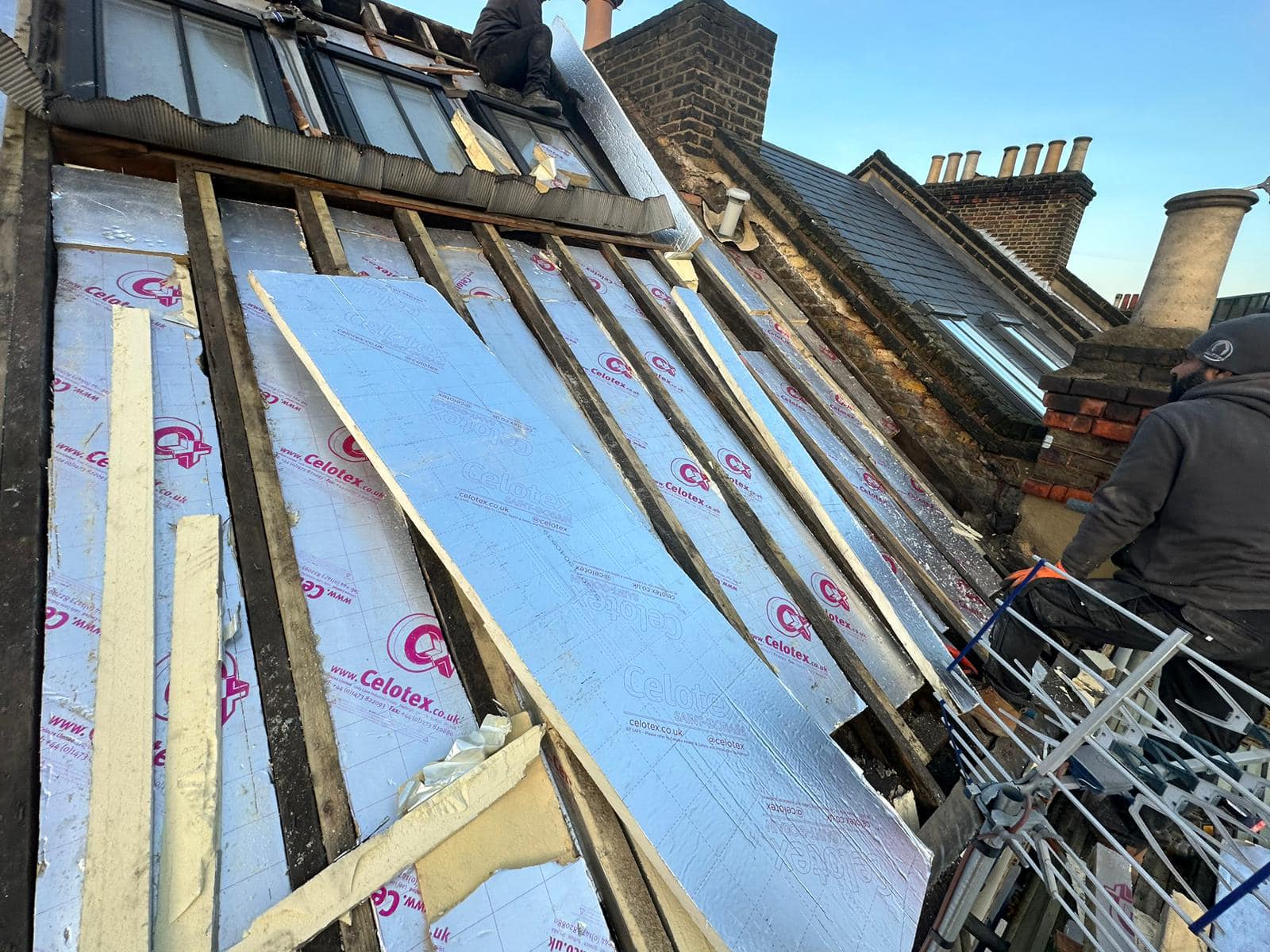 Roofing project - 1123423468910112