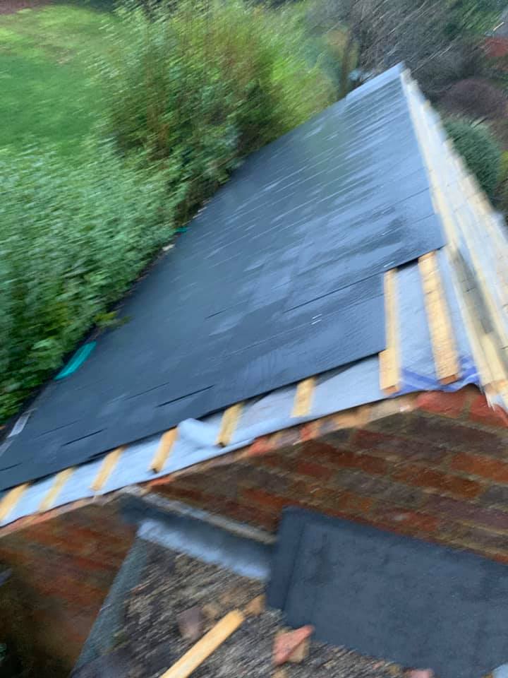 Roofing project - 163091625109805