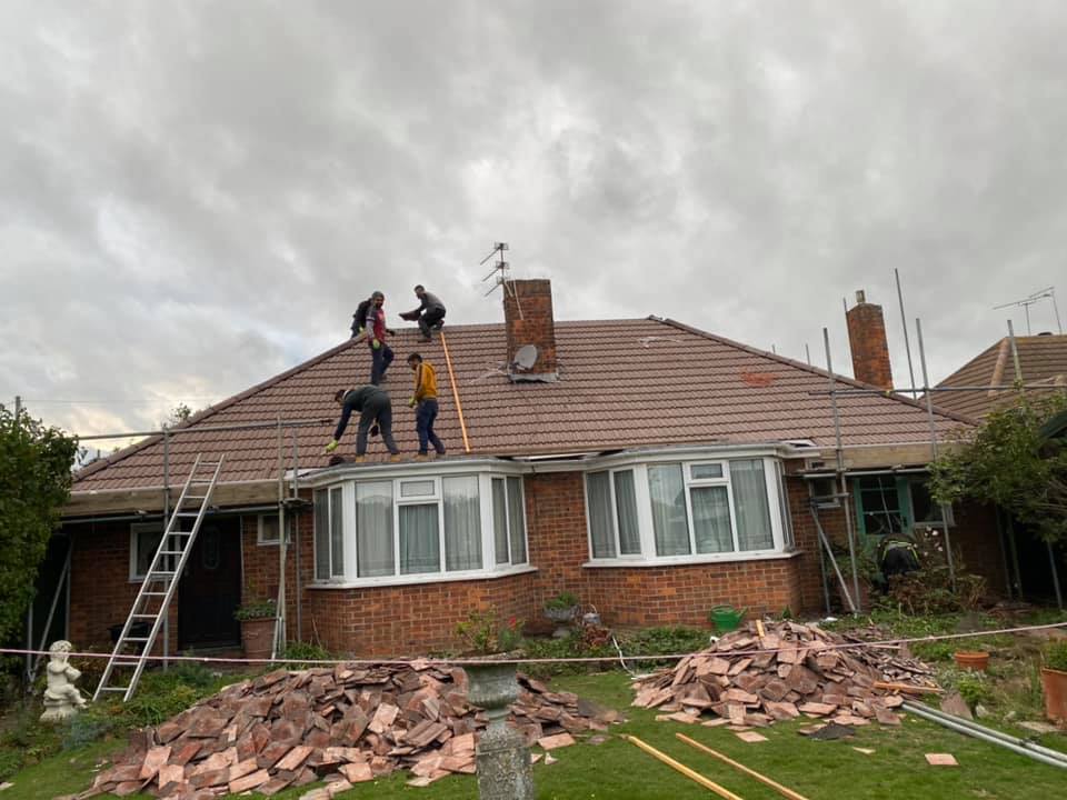 Roofing project - 349444536474512