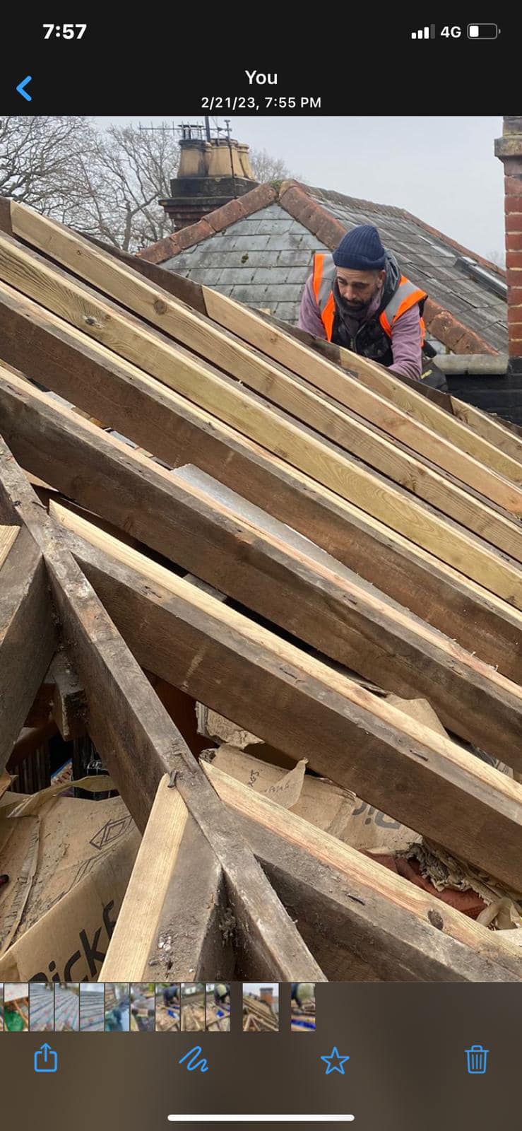 Roofing project - 919314666154160