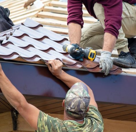 KS Roof Master Limited team performing roof repair and installation in London, UK
