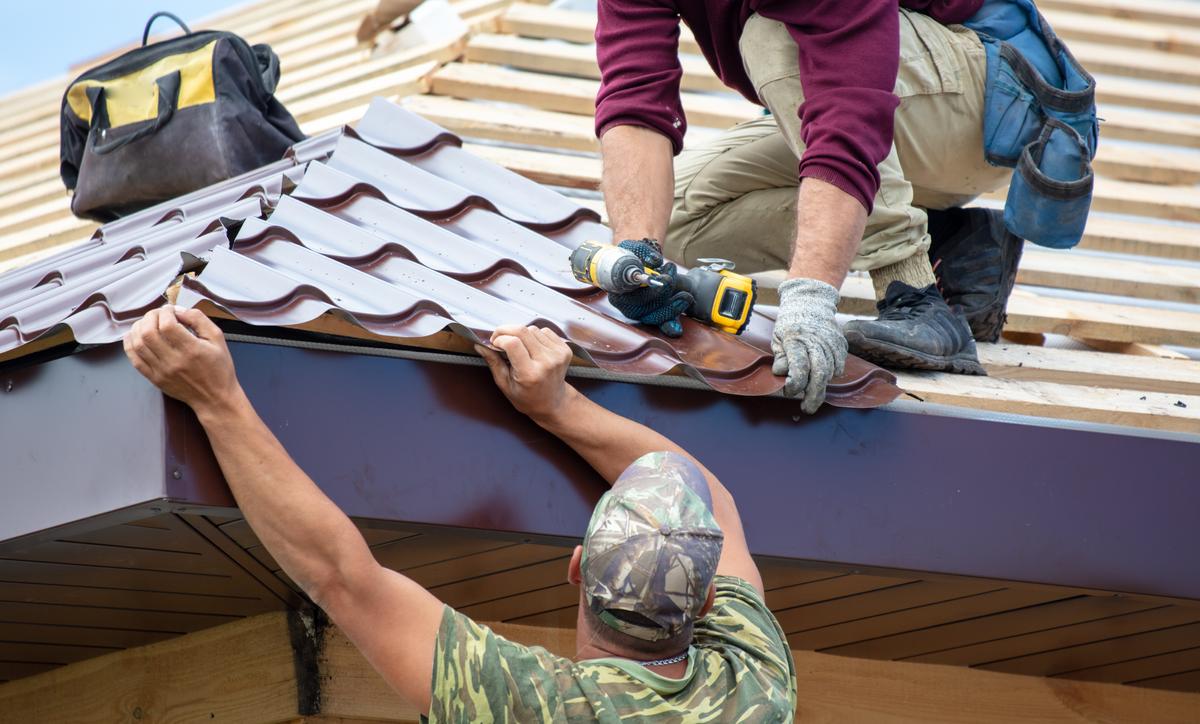 KS Roof Master Limited team performing roof repair and installation in London, UK