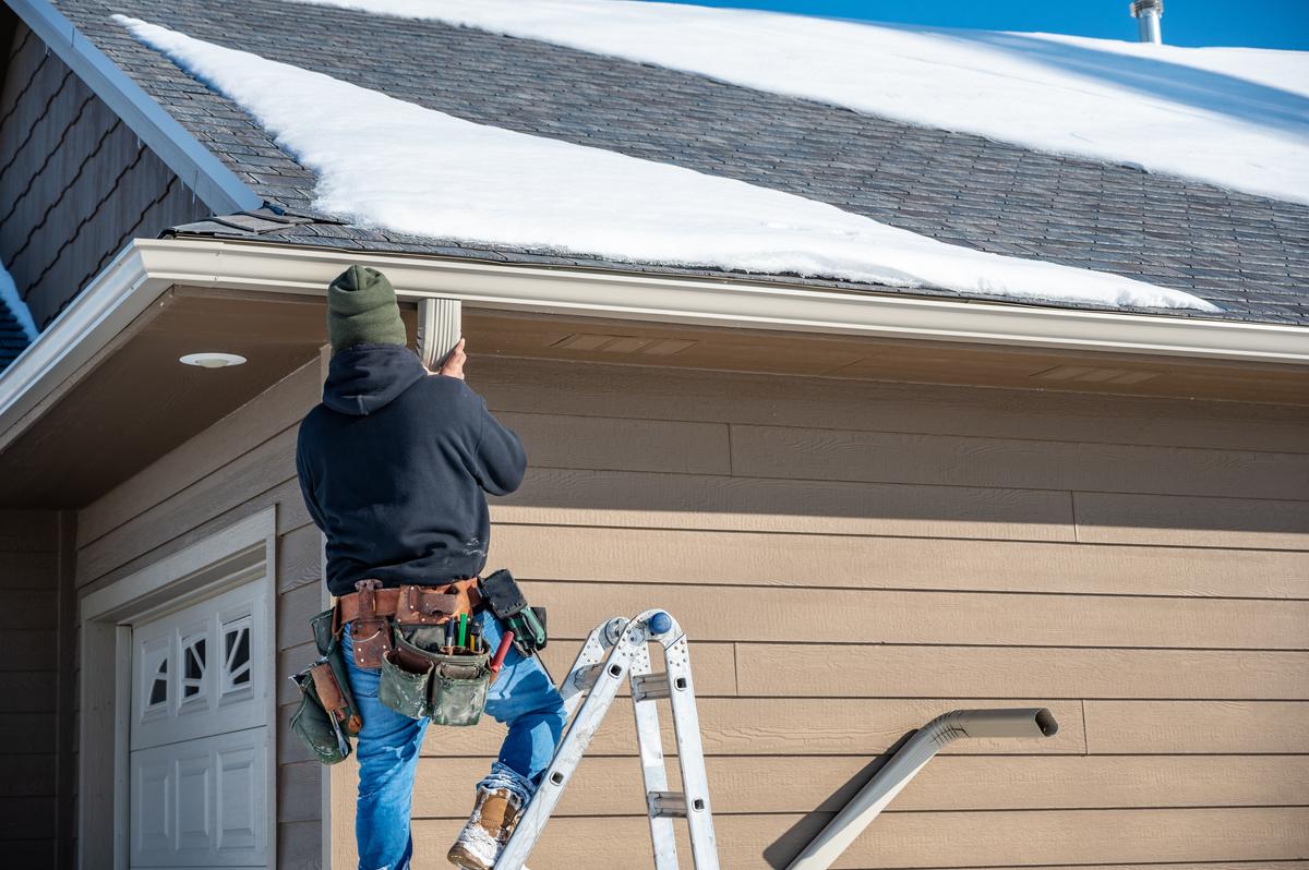 Gutter Replacement Inspection and Survey by KS Roof Master Limited