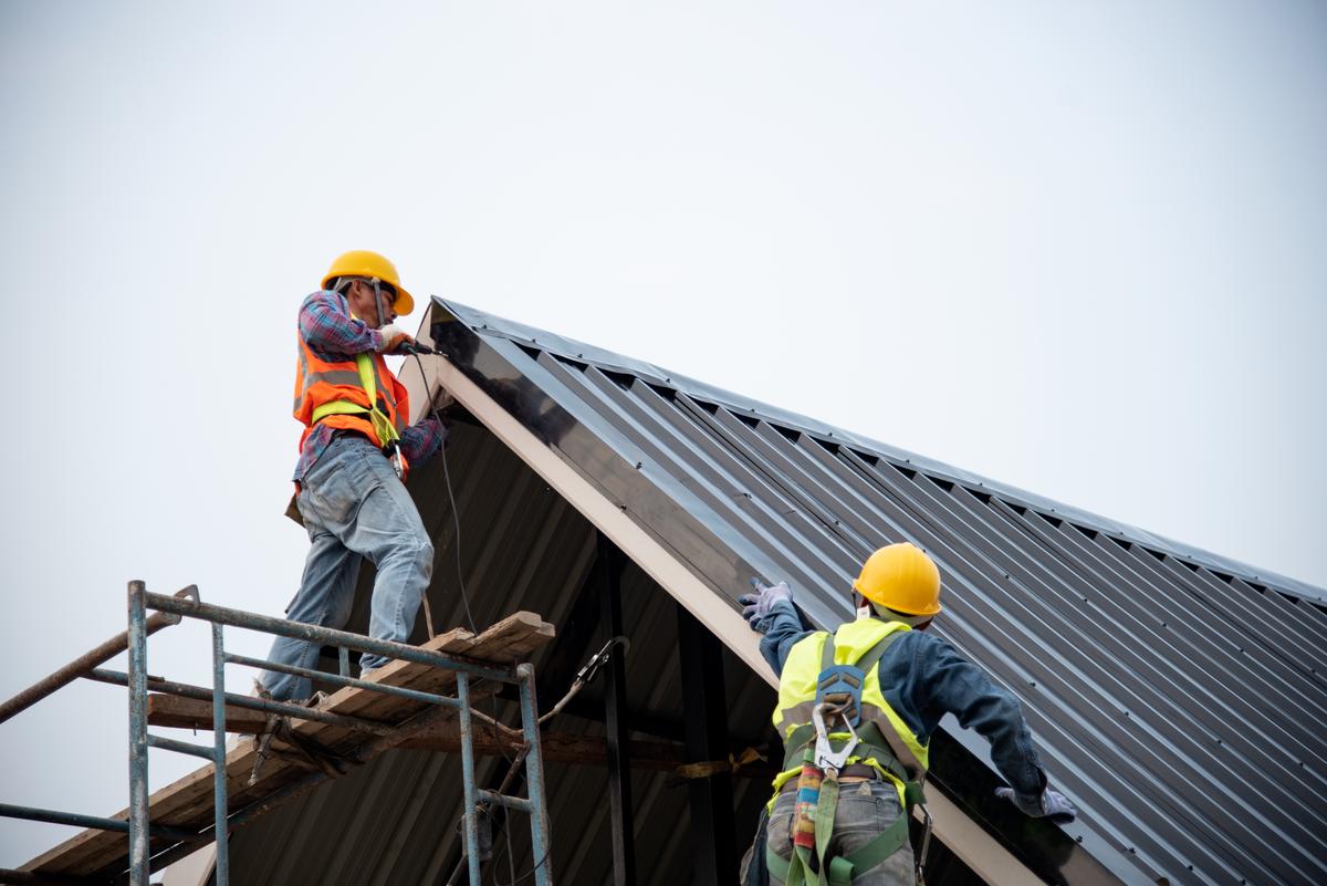 Exemplary Sheet Metal Roofing Services in London by KS Roof Master Limited